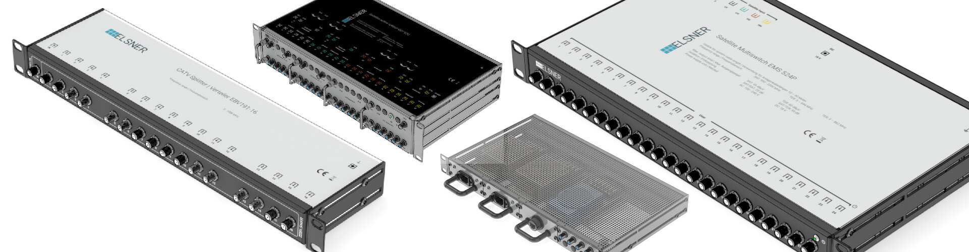 Banner Elsner SAT und CATV Technk Produkte