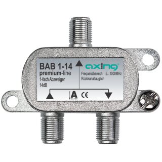 BAB1-14 | 1-fach Abzweiger | 14 dB | 5 bis 1006 MHz