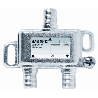 BAB10-16 | 1-fach Abzweiger | 16 dB | 5 bis 1006 MHz