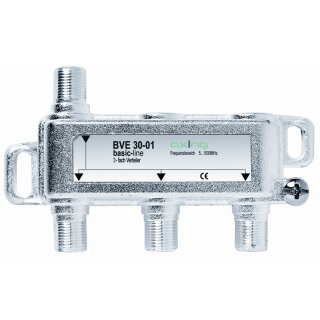 BVE30-01 | 3-fach Verteiler | 5 bis 1006 MHz | Multimediatauglich