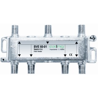 BVE60-01 | 6-fach Verteiler | 5 bis 1006 MHz | Multimediatauglich