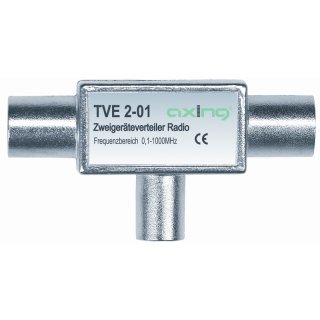TVE2-01 | Zweigeräteverteiler | 0,1 bis 1006 | Zum Anschluss von zwei Radio-Geräten