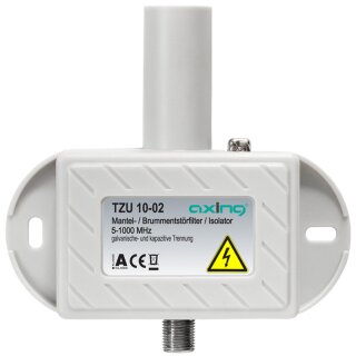TZU10-02 | Mantelstromfilter | Brummentstörfilter | Isolator zum Einsatz bei 100 Hz- und LCD-TV-Geräten