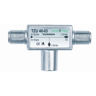 TZU40-03 | EoC-Einspeiseweiche | 2 bis 2200 MHz | Abzweigdämpfung 4 dB