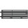 EPF 19 | 19-Zoll-SAT-Patchfeld RM 17 mm | 24+24 für EMP-Serie 99/1717 | Bautiefe 255 mm | Schwarz RAL9005 |