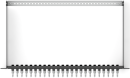 EPF 19 | 19-Zoll-SAT-Patchfeld RM 17 mm | 24 Anschlüsse (2x 1-24) | Bautiefe 255 mm | mit F-Bügel | Schwarz RAL9005 |