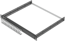 EPF 19 | 19-inch SAT patch panel with 17 mm pitch | 16...
