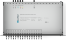 19-Zoll-SAT-Multischalter | 1 Satellit | Quattro LNB - Koaxial | Kabellängen 10 bis 50 m | 16 Ausgänge | Mit ÜSPSchutz | Nicht-Kaskadierend mit Patchfeld | Standardnetzteil | RAL9005 schwarz |