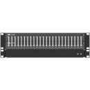 19-inch-SAT-Multiswitch | 1 Satellite | Quattro LNB - Coaxial | Cable lengths 10 to 50 m | 32 Outputs | Without surge protection | Non-cascading with patch panel | Redundant power supply unit | RAL9005 black |