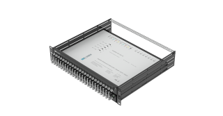 19-Zoll-SAT-Multischalter | 1 Satellit | Quattro LNB - Koaxial | Kabellängen 50 bis 100 m | 32 Ausgänge | Mit ÜSPSchutz | Nicht-Kaskadierend mit Patchfeld | Standardnetzteil | RAL9005 schwarz |