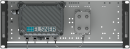 19-CATV-Amplifier basic unit |  4 Outputs |  Input at the rear | without acrylic glass front panel | with 40 dB with amplifier 11 dBµV cso / ctb | Black RAL 9005