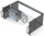 19-CATV-Amplifier basic unit |  4 Outputs |  Input at the rear | without acrylic glass front panel | with 40 dB with amplifier 11 dBµV cso / ctb | Black RAL 9005