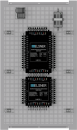 Wall mounting system SAT-Multiswitch | 2 Satellites | Quattro - Coaxial | Cable lengths 50 to 125 m | 56 Outputs |With surge protection||W60xL100cm|
