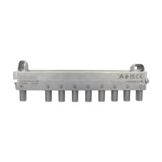 ESV8-15FZ | 8-fach SAT-Verteiler | Verteildämpfung 15 db | RM17