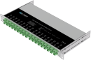 EOV19 | 19-inch optics splitters 4 satellites | Optics - glass fibre |Passive - 1 RU| 32 Outputs | SC/APC | Without power supply unit | RAL7035 Light grey