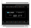 19-Zoll-SAT-Multischalter 4 Satelliten | Quattro LNB - Koaxial | Kabellängen bis 50 m | 36 Ausgänge | Ohne ÜSPSchutz | Kaskadierend | Ohne Netzteil | RAL7035 hellgrau