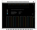 19-inch SAT amplifier splitter 4 SAT | Quattro LNB - Coaxial | Cable lengths 1-50 m || Without overvoltage protection | Without patch panel | Without power supply unit | Light grey RAL7035
